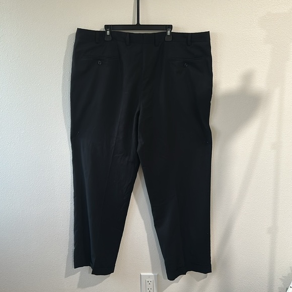 Ralph Lauren Black Dress Pants Straight-Leg Wool Blend‎ - Picture 5 of 6